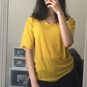 Bright Yellow Tee